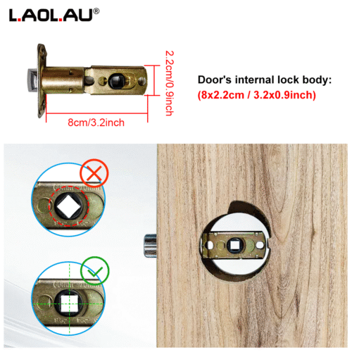 L.AOL.AU B04 smart Fingerprint door lock